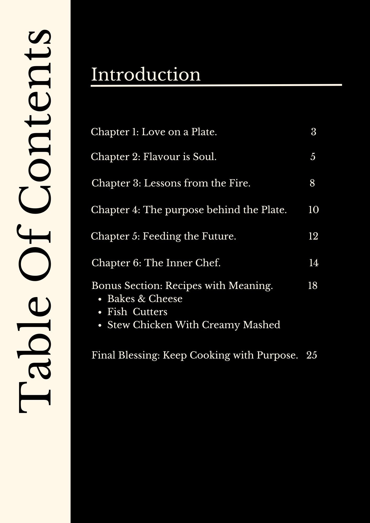 Cook With Purpose & Passion
By Chef Hakeem